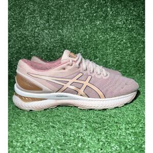Asics Gel Nimbus 22 Women's Running Shoes Rose Pink Athletic Sneakers Size 9
